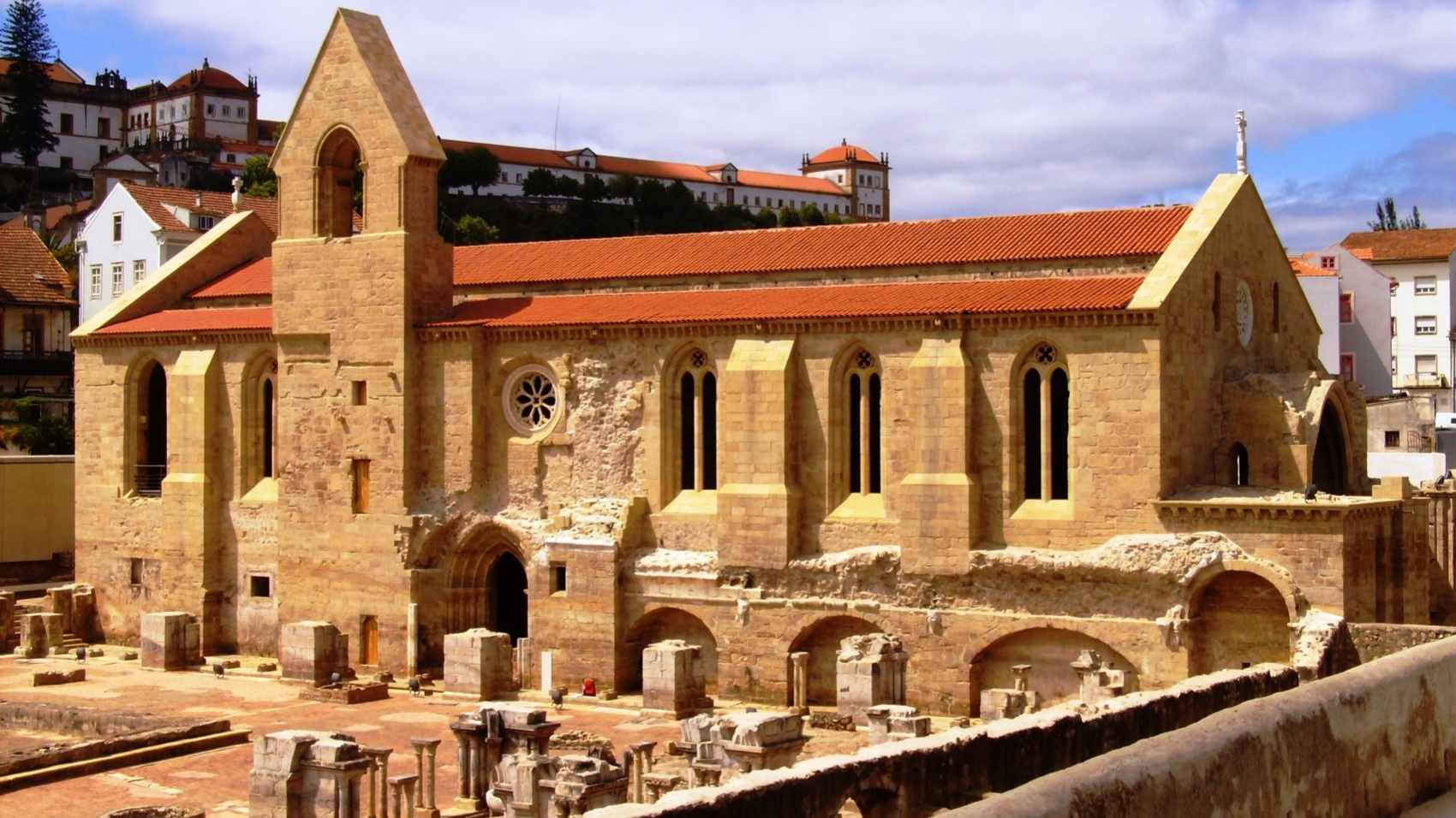 Carlos Luis M C da Cruz - Coimbra Historical City Tour monastery ruins